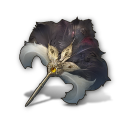 Dove Feather Fan