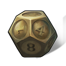 Shining Octahedron Dice